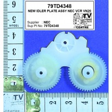 79TD4348 IDLER PLATE ASSY NEC VCR VN20 79TD4348 IDLER PLATE ASSY NEC VCR VN20