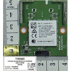 1153443 WLAN MODULE HISENSE 55K3110PW 1153443 WLAN MODULE HISENSE 55K3110PW