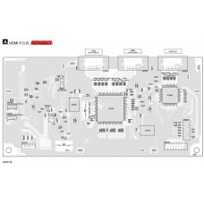 REP4030J-T NEW HDMI PCB PANASONIC SAHT65 (NIL