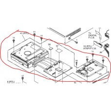 RFKNEX87GN NEW LOADER DIGTAL PCB DMR-EX87