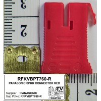RFKVBPT760-R PANASONIC SPKR CONNECTOR RED RFKVBPT760-R PANASONIC SPKR CONNECTOR RED