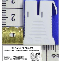 RFKVBPT760-W PANASONIC SPKR CONNECTOR WHITE RFKVBPT760-W PANASONIC SPKR CONNECTOR WHITE