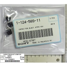 112458911 New CAPACITOR,ELECT 47MF/16V