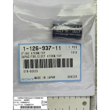 112693711 CAPACITOR,ELECT 4700M/16V 112693711 CAPACITOR,ELECT 4700M/16V