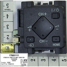 179851111 SWITCH UNIT SONY KD-70X8500B 179851111 SWITCH UNIT SONY KD-70X8500B