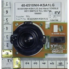 40-6510NH-KSA1LG 2nd Hand TOGGLE KEY SWITCH TCL 55C715 40-6510NH-KSA1LG 2nd Hand TOGGLE KEY SWITCH TCL 55C715